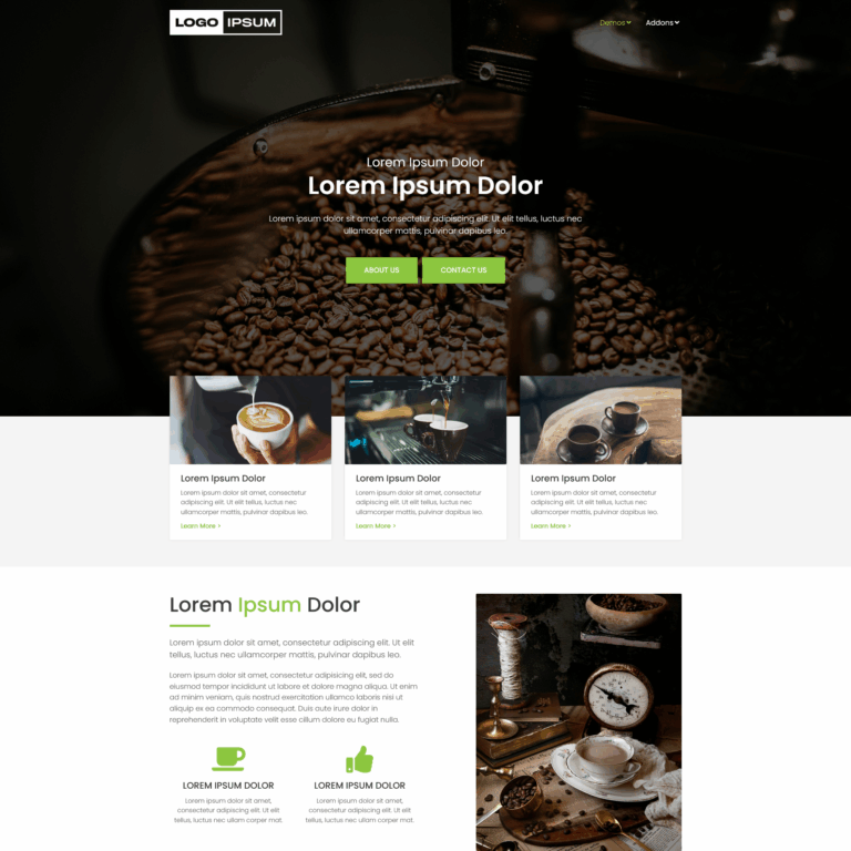 TGI Demo Coffee Shop TGI Demo Coffee Shop